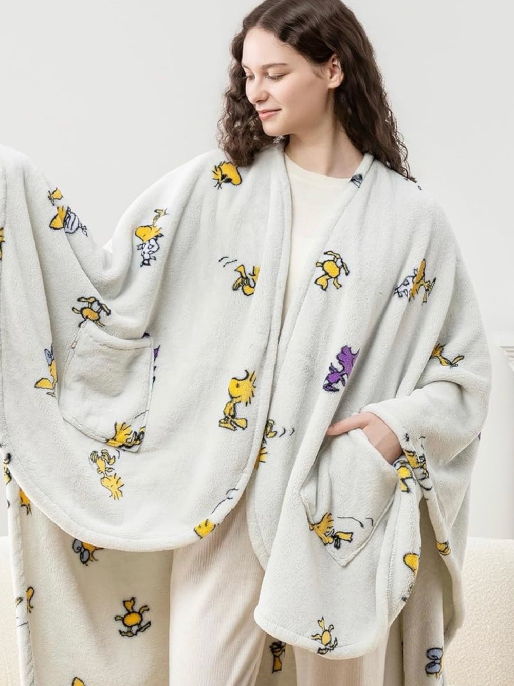 Woodstock wearable blanket. New in unopened box